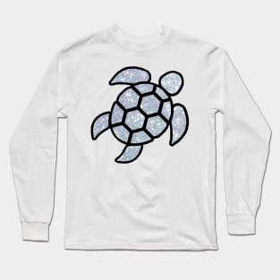 vsco turtle glitter Long Sleeve T-Shirt